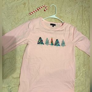 Size 8 Christmas pink long sleeve 🎄🎄
